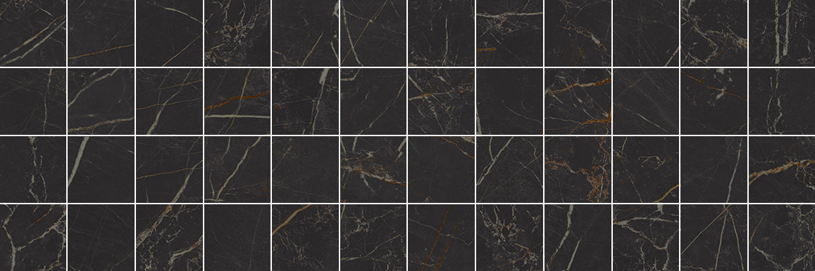 Мозаика Laparet Royal Декор мозаичный чёрный MM60074 глазурованная глянцевая 60x20 Мозаика Laparet Royal Декор мозаичный чёрный MM60074 глазурованная глянцевая 60x20