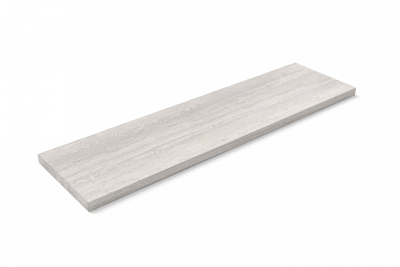 Ступень керамогранитная Mayor 120x33 Veincut 1311 Прямоугл. С Заглушкой/Peldano Recto Tapa R9 матовая серый светлый 11мм Ступень керамогранитная Mayor 120x33 Veincut 1311 Прямоугл. С Заглушкой/Peldano Recto Tapa R9 матовая серый светлый 11мм