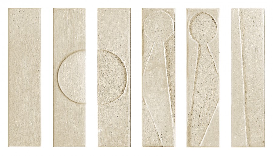 Керамогранит Settecento Koine Alphabet Sabbia 19x5 Керамогранит Settecento Koine Alphabet Sabbia 19x5