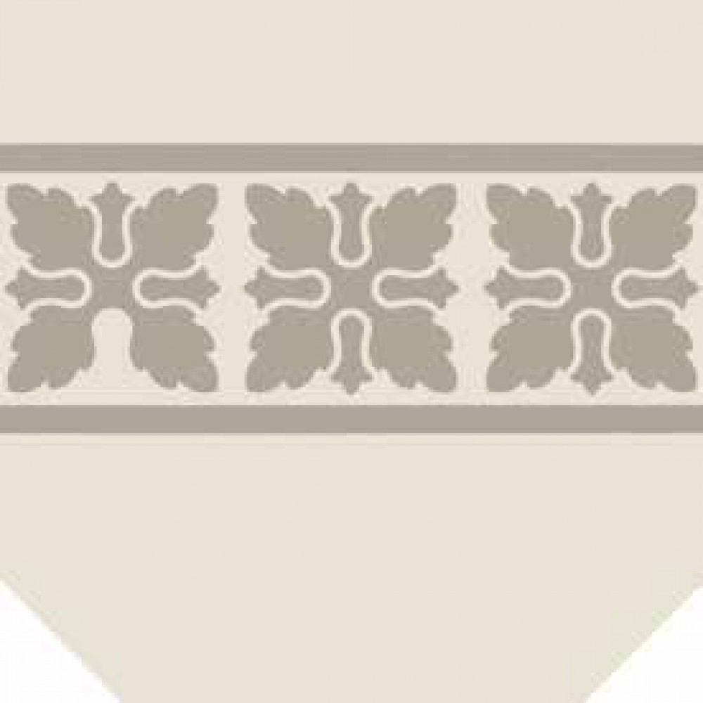 Плитка декор Etruria Design 20x20 Vintage Pattern 2: Bordura Lineare Monocolore (Bianco decoro Girgio) VN2BL20X20-1-529-000 Плитка декор Etruria Design 20x20 Vintage Pattern 2: Bordura Lineare Monocolore (Bianco decoro Girgio) VN2BL20X20-1-529-000