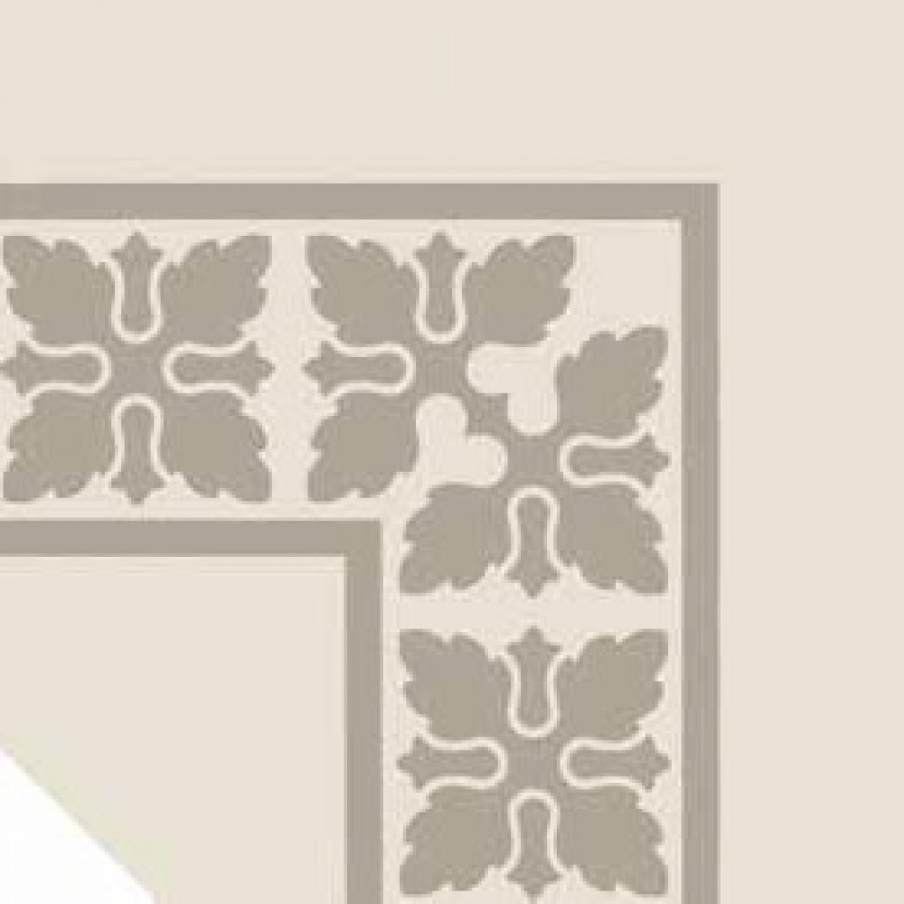 Плитка декор Etruria Design 20x20 Vintage Pattern 2: Bordura Angolo Monocolore (Bianco decoro Girgio) VN2BA20X20-1-529-000 Плитка декор Etruria Design 20x20 Vintage Pattern 2: Bordura Angolo Monocolore (Bianco decoro Girgio) VN2BA20X20-1-529-000