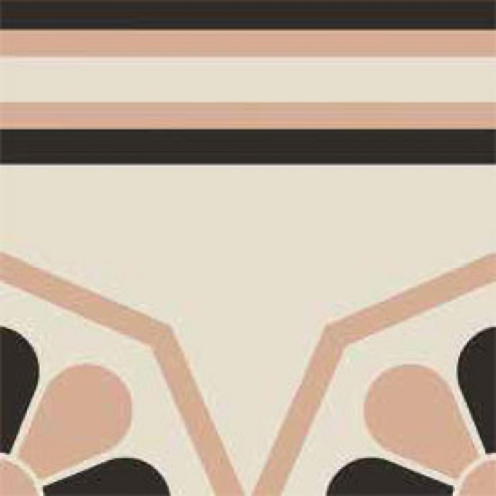 Плитка декор Etruria Design 20x20 Vintage Pattern 11: Bordura Lineare Bicolore (Bianco decoro Rosa VN11BL20X20-2-575-000 Плитка декор Etruria Design 20x20 Vintage Pattern 11: Bordura Lineare Bicolore (Bianco decoro Rosa VN11BL20X20-2-575-000