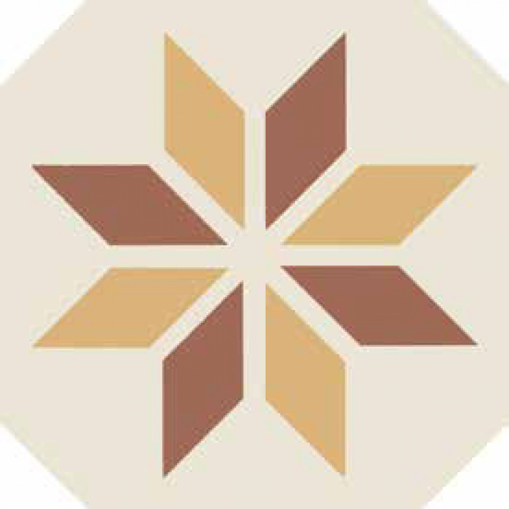 Плитка декор Etruria Design 20x20 Vintage Pattern 1: Ottagono Bicolore (Bianco decoro Mattone VP1ODEC Плитка декор Etruria Design 20x20 Vintage Pattern 1: Ottagono Bicolore (Bianco decoro Mattone VP1ODEC