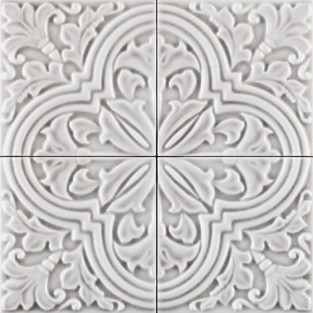 Плитка настенная Ceramiche Grazia 13x13 Formelle Algarve Argento ALGA5 Плитка настенная Ceramiche Grazia 13x13 Formelle Algarve Argento ALGA5