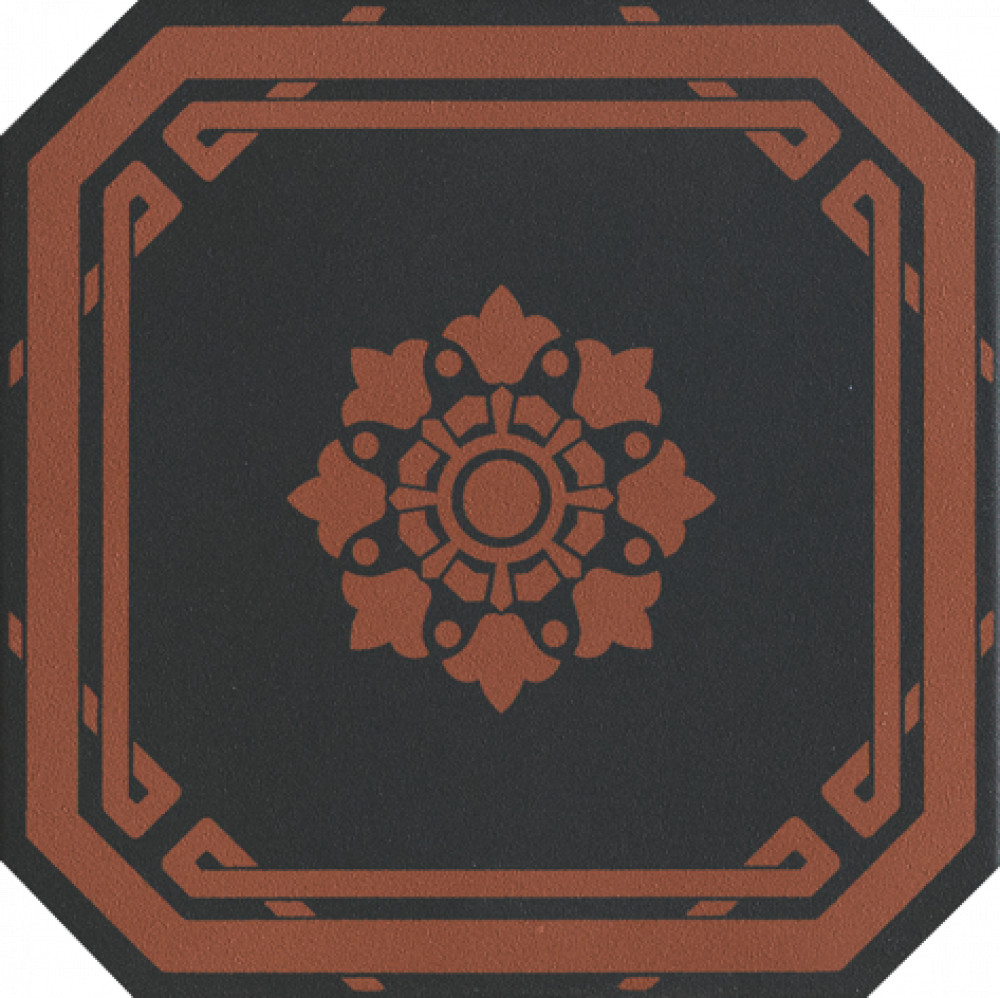 Плитка напольная Ceramiche Grazia 20x20 Old England Ottagono Black Chester OEODB3 Плитка напольная Ceramiche Grazia 20x20 Old England Ottagono Black Chester OEODB3