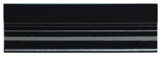 Плитка бордюр Ceramiche Grazia 20x6.5 Vintage Finale Black FIV7 Плитка бордюр Ceramiche Grazia 20x6.5 Vintage Finale Black FIV7