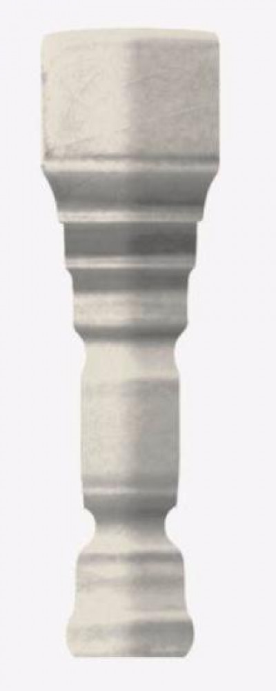 Специальный элемент Ceramiche Grazia 12x2 Epoque Внешний угол Ang. Terminale Deco Bianco Craquele TEAD5 Специальный элемент Ceramiche Grazia 12x2 Epoque Внешний угол Ang. Terminale Deco Bianco Craquele TEAD5