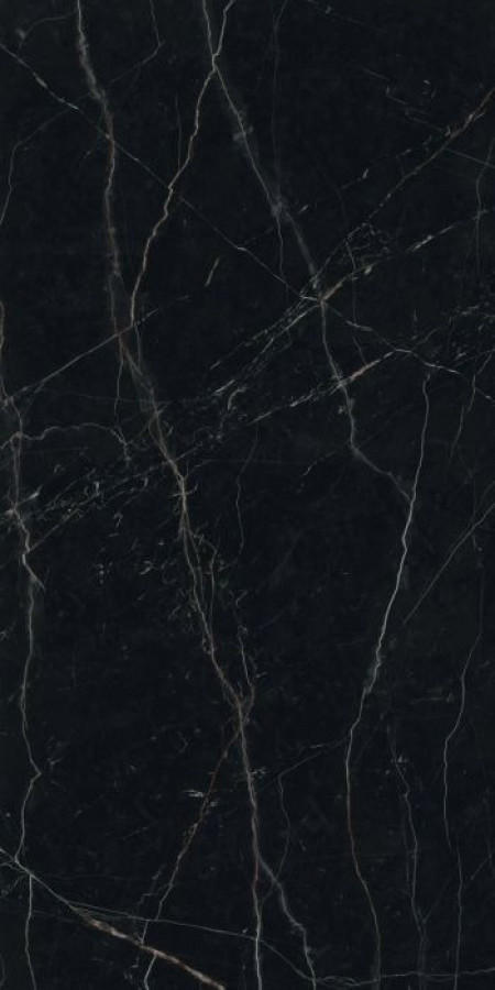 Плитка Atlas Concorde Marvel Black Atlantis Lappato A7Fv глянцевая черный мрамор 150x75 9мм Плитка Atlas Concorde Marvel Black Atlantis Lappato A7Fv глянцевая черный мрамор 150x75 9мм