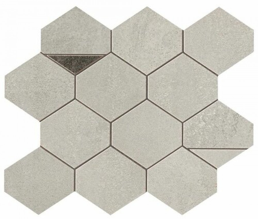 Плитка Atlas Concorde Blaze Aluminium Mosaico Nest 9Bna серый 29x26 Плитка Atlas Concorde Blaze Aluminium Mosaico Nest 9Bna серый 29x26