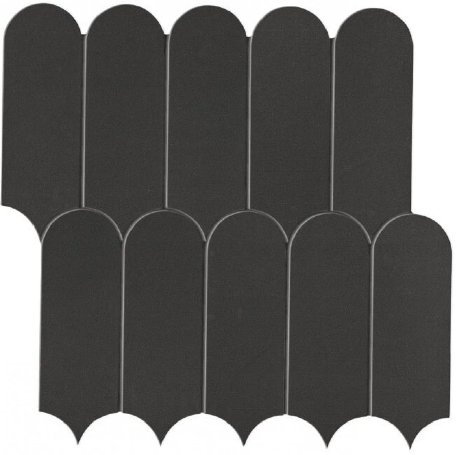 Плитка Atlas Concorde Prism Graphite Mosaico Bead A4Zz матовая черный однотонная, краска, штукатурка, бетон, цемент 30x30 Плитка Atlas Concorde Prism Graphite Mosaico Bead A4Zz матовая черный однотонная, краска, штукатурка, бетон, цемент 30x30