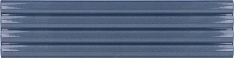 Плитка настенная Equipe 20x5 Costa Nova Onda Banyan Blue Glossy 28491 Плитка настенная Equipe 20x5 Costa Nova Onda Banyan Blue Glossy 28491