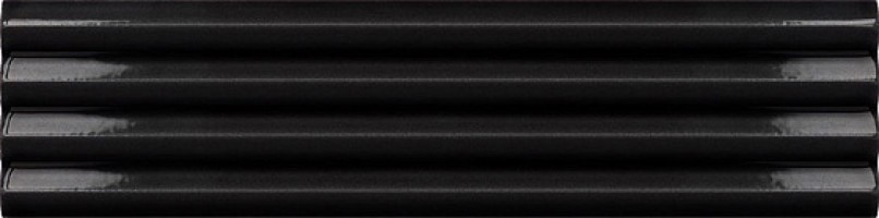 Плитка настенная Equipe 20x5 Costa Nova Praia Black Glossy 28468 Плитка настенная Equipe 20x5 Costa Nova Praia Black Glossy 28468