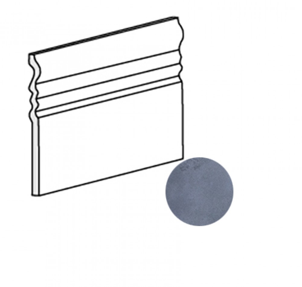 Плинтус керамический Equipe 15x15 Splendours Skirting Blue Night 24047 Плинтус керамический Equipe 15x15 Splendours Skirting Blue Night 24047