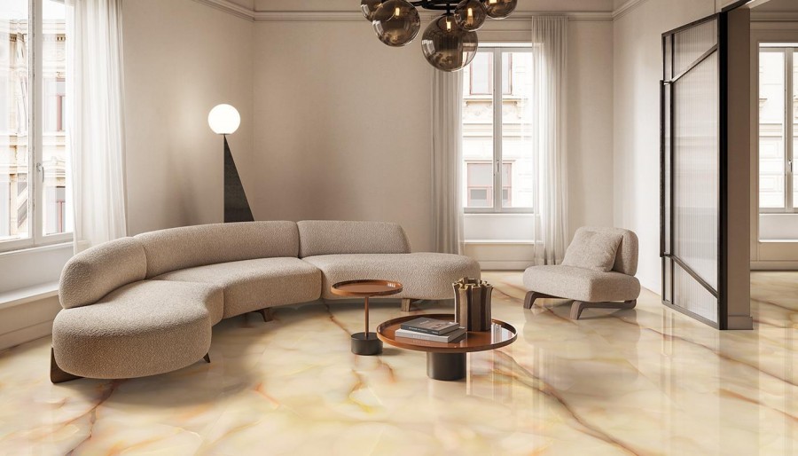 Керамогранит 120x60 Miele Lappato Tele Di Marmo Pure Onyx лаппатированная оранжевый оникс 9мм Emil Ceramica Керамогранит 120x60 Miele Lappato Tele Di Marmo Pure Onyx лаппатированная оранжевый оникс 9мм Emil Ceramica