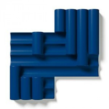 Плитка Cedit Rilievi 01 Oltremare 760359 36x35 50мм матовая синий однотонная Плитка Cedit Rilievi 01 Oltremare 760359 36x35 50мм матовая синий однотонная