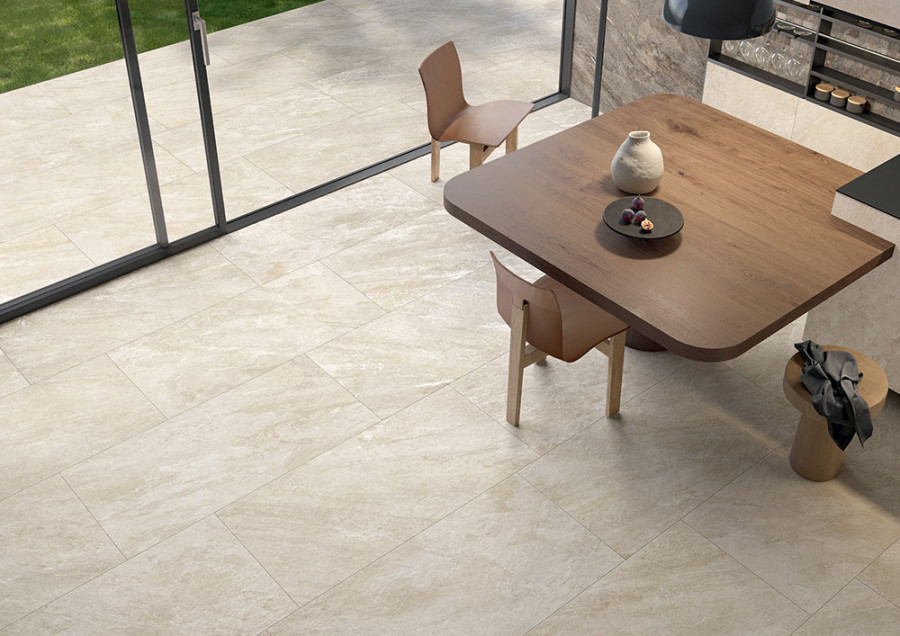 Керамогранит 120x60 Nest Xt Quarzite Essence матовая бежевый 9мм Caesar Керамогранит 120x60 Nest Xt Quarzite Essence матовая бежевый 9мм Caesar