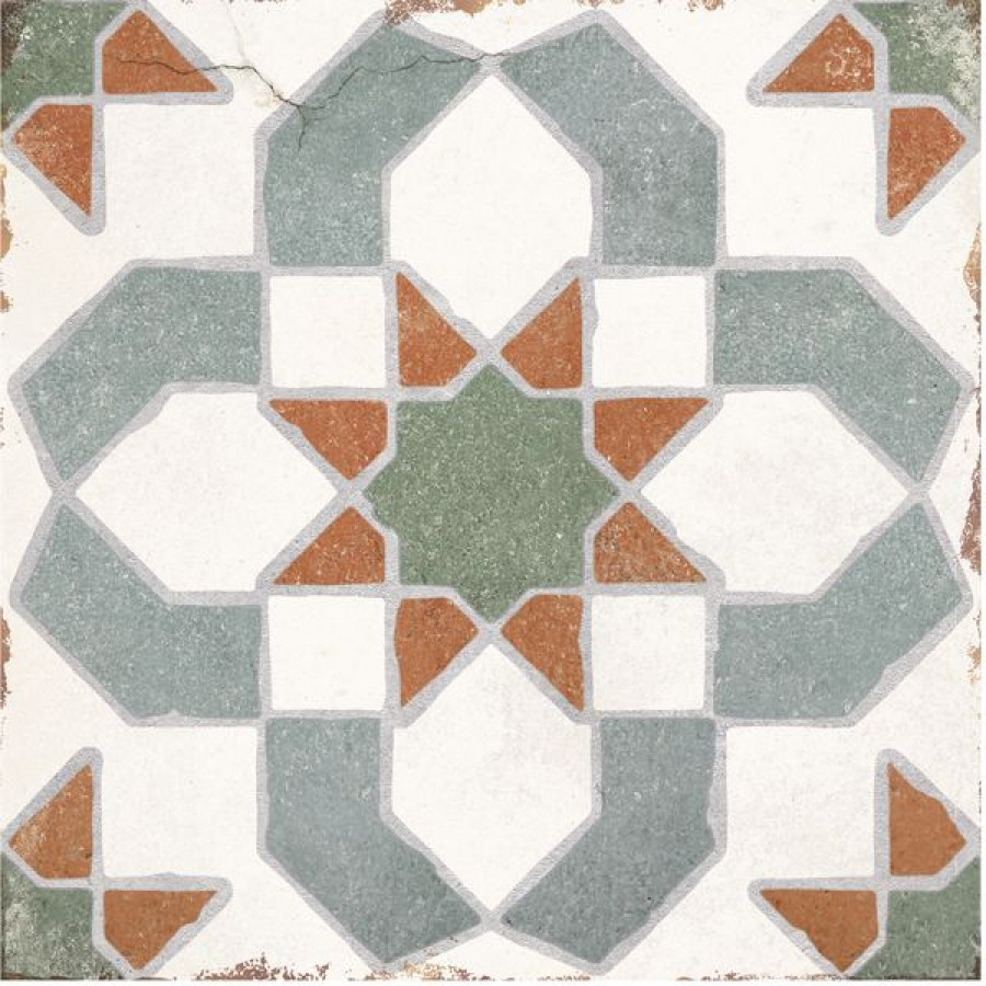 Керамогранит универсальная Andalusia Yara матовая мультиколор 20x20 7.5мм Nanda Tiles Керамогранит универсальная Andalusia Yara матовая мультиколор 20x20 7.5мм Nanda Tiles