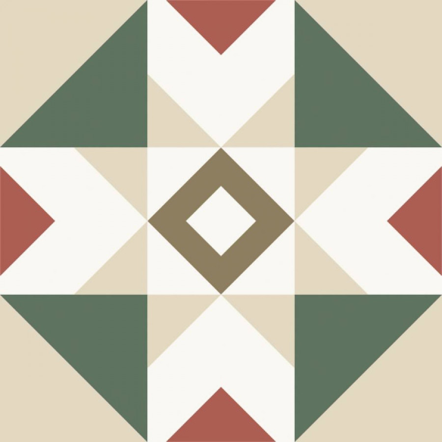 Керамогранит универсальная Kompas Lex матовая мультиколор 20x20 7.5мм Nanda Tiles Керамогранит универсальная Kompas Lex матовая мультиколор 20x20 7.5мм Nanda Tiles