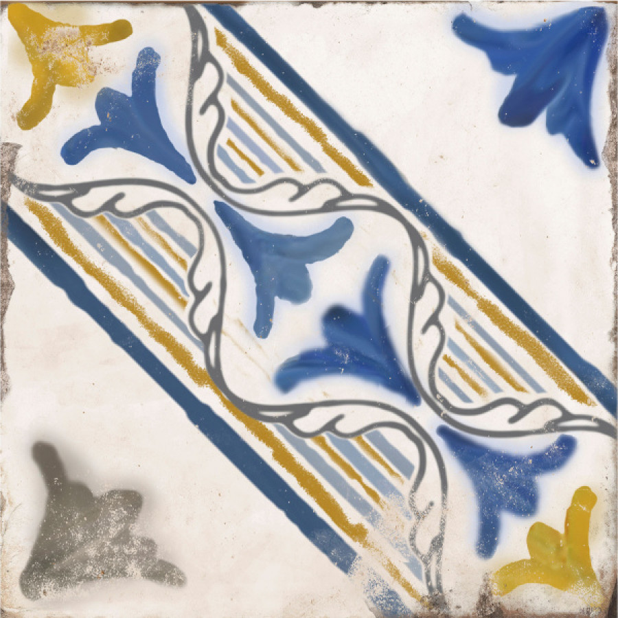 Керамогранит универсальная Magnolia Lina матовая мультиколор 20x20 7.5мм Nanda Tiles Керамогранит универсальная Magnolia Lina матовая мультиколор 20x20 7.5мм Nanda Tiles