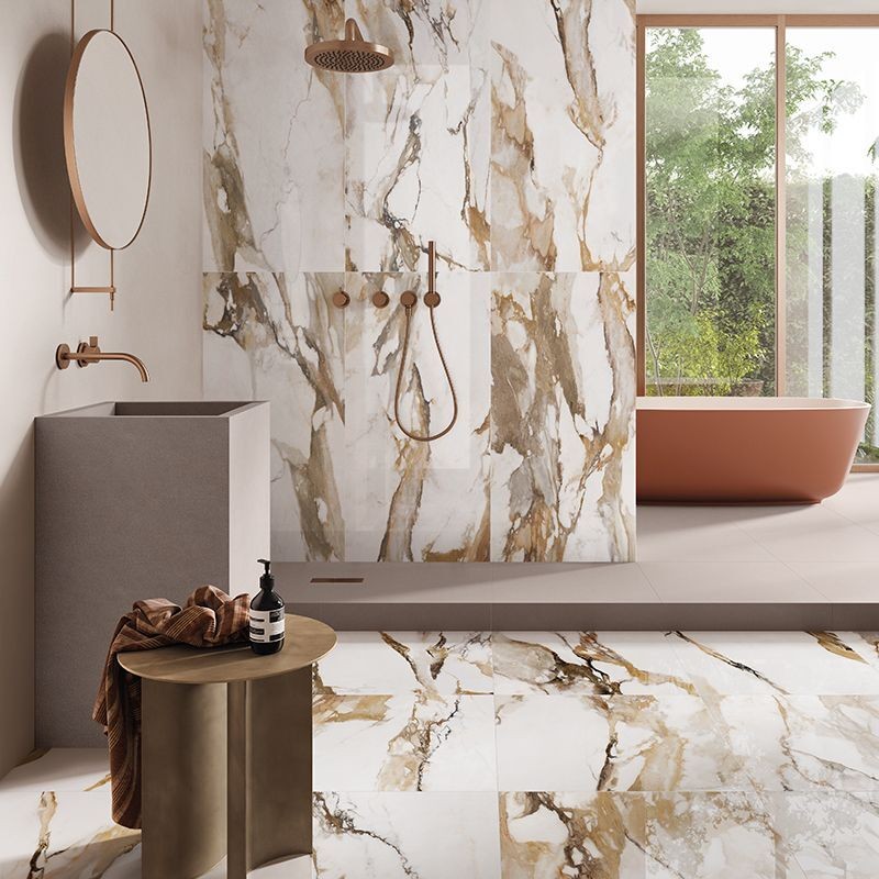 Керамогранит 120x60 Alba Oro Rett 9Cento лаппатированная бежевый мрамор 9мм Keope Ceramiche Керамогранит 120x60 Alba Oro Rett 9Cento лаппатированная бежевый мрамор 9мм Keope Ceramiche