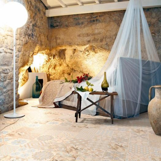 Плитка 20x20 Crema Tassel Matt Vives 1900 матовая бежевый орнамент 8мм Vives Плитка 20x20 Crema Tassel Matt Vives 1900 матовая бежевый орнамент 8мм Vives