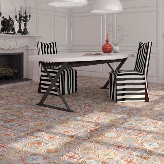 Плитка 20x20 Comillas Matt Vives 1900 матовая мультиколор орнамент 8мм Vives Плитка 20x20 Comillas Matt Vives 1900 матовая мультиколор орнамент 8мм Vives