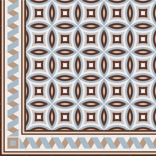 Плитка 20x20 Celeste Dorda Matt Vives 1900 матовая бежевый орнамент 8мм Vives Плитка 20x20 Celeste Dorda Matt Vives 1900 матовая бежевый орнамент 8мм Vives