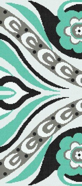 Плитка Bisazza Amelie Green A 06001678Vl 291x129 4мм Плитка Bisazza Amelie Green A 06001678Vl 291x129 4мм