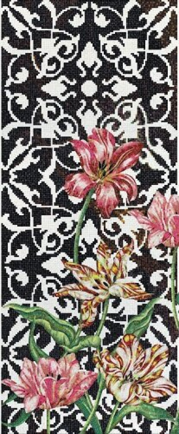 Плитка Bisazza Tulips Pattern 06001895Vl 291x121 4мм Плитка Bisazza Tulips Pattern 06001895Vl 291x121 4мм