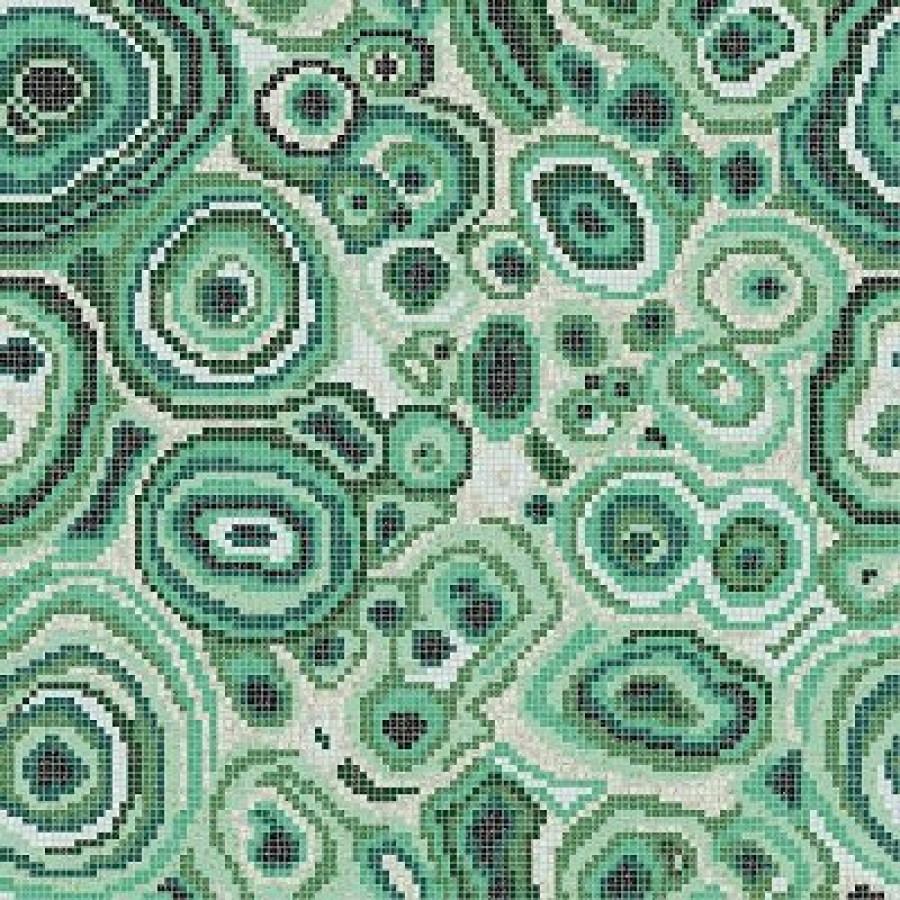 Плитка Bisazza New Malachite Green 06001925Vl 129x129 4мм Плитка Bisazza New Malachite Green 06001925Vl 129x129 4мм