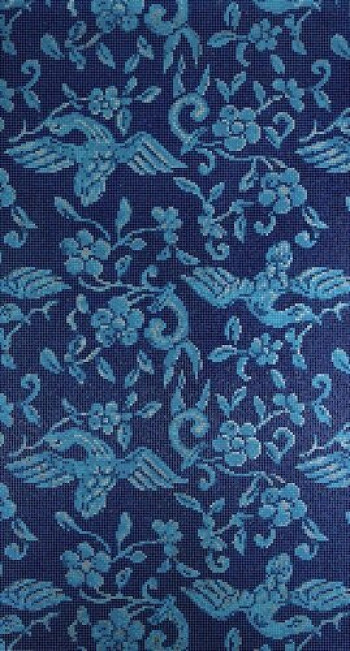 Плитка Bisazza China Birds Blue 06001295Vl 291x129 4мм Плитка Bisazza China Birds Blue 06001295Vl 291x129 4мм