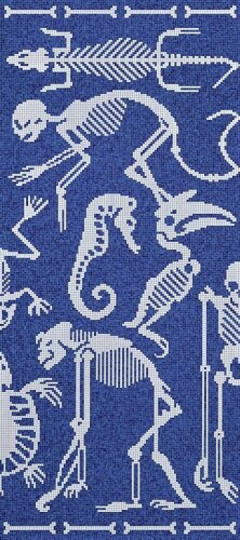 Плитка Bisazza Perished Blue A 06001838Vl 291x129 4мм Плитка Bisazza Perished Blue A 06001838Vl 291x129 4мм