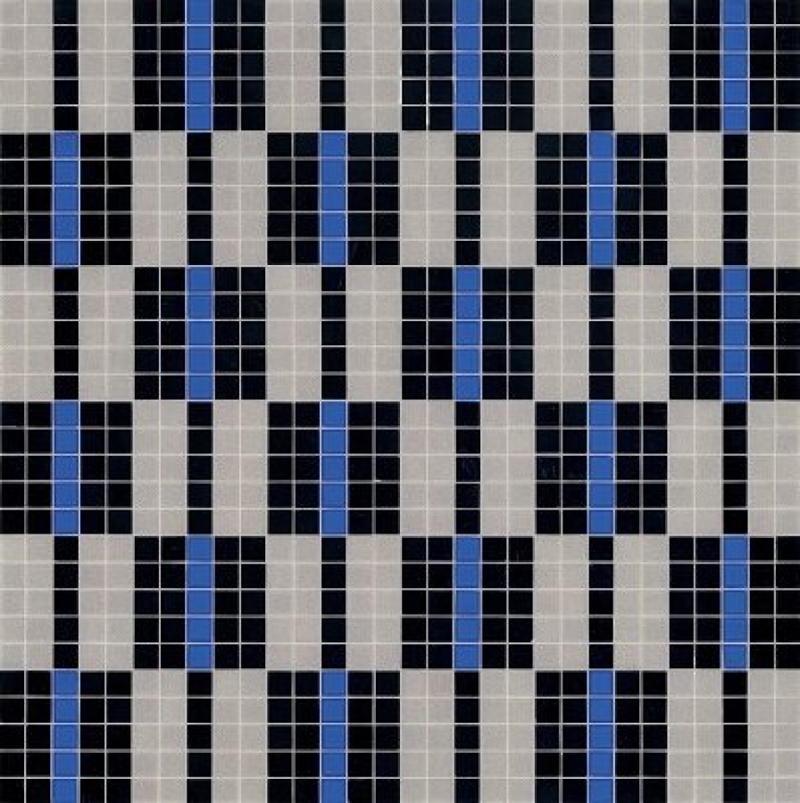 Плитка Bisazza Alternance Bleue 06004249Vl 65x65 4мм Плитка Bisazza Alternance Bleue 06004249Vl 65x65 4мм