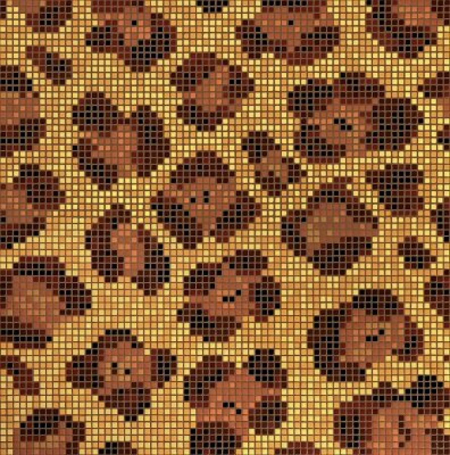 Плитка Bisazza Leopard 06004539Sl 88x88 4мм Плитка Bisazza Leopard 06004539Sl 88x88 4мм