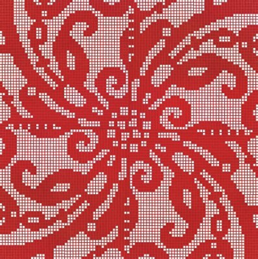 Плитка Bisazza Embroidery Red 06004533Sl 117x59 4мм Плитка Bisazza Embroidery Red 06004533Sl 117x59 4мм