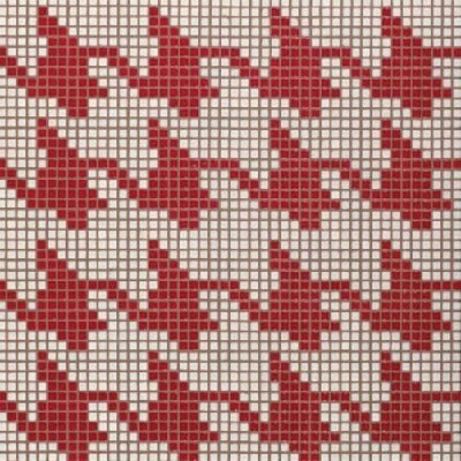Плитка Bisazza Pied De Poule Rosso 06004544Sl 29x29 4мм Плитка Bisazza Pied De Poule Rosso 06004544Sl 29x29 4мм