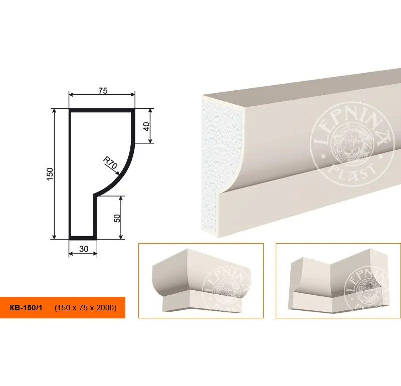 Карниз KB-150/1 Карниз KB-150/1