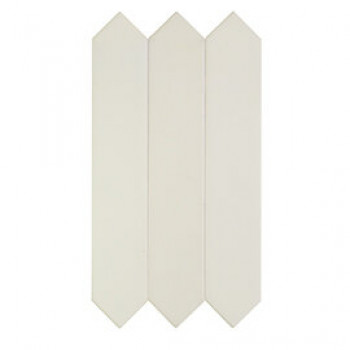 Плитка DNA Tiles Candy Crayon White 128396 матовая белый однотонная 24x4 Плитка DNA Tiles Candy Crayon White 128396 матовая белый однотонная 24x4