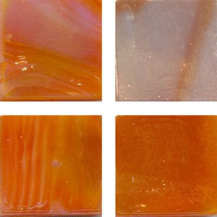 Мозаика Irida Irida 15R193 3 , Стеклянная 15.R193(3) 33x33 оранжевый Мозаика Irida Irida 15R193 3 , Стеклянная 15.R193(3) 33x33 оранжевый