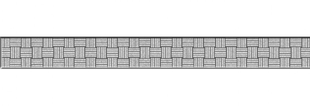 Плитка Cersanit 35x4 Керамический Декор бордюр стеклянный Glass серебристый GL7H371 глянцевая серый Плитка Cersanit 35x4 Керамический Декор бордюр стеклянный Glass серебристый GL7H371 глянцевая серый