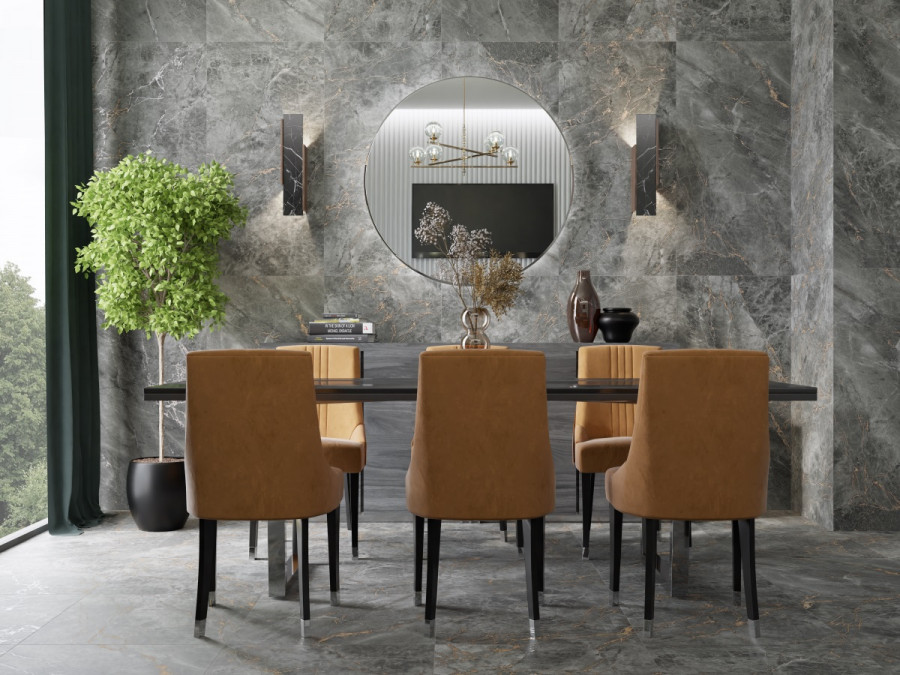 Керамогранит 120x60 Black Velvet CR233 камень чёрный карвинг 9мм Primavera Керамогранит 120x60 Black Velvet CR233 камень чёрный карвинг 9мм Primavera