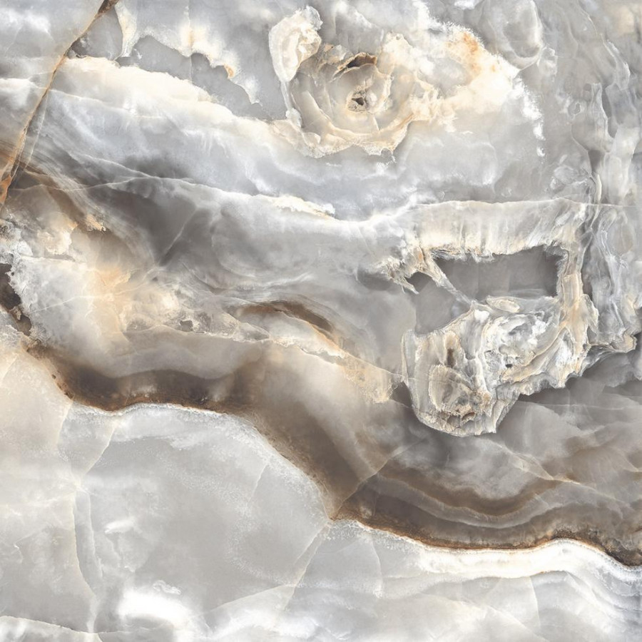 Керамогранит 60x60 Honey Onyx Sky PR119 оникс серый полированная 9мм Primavera Керамогранит 60x60 Honey Onyx Sky PR119 оникс серый полированная 9мм Primavera