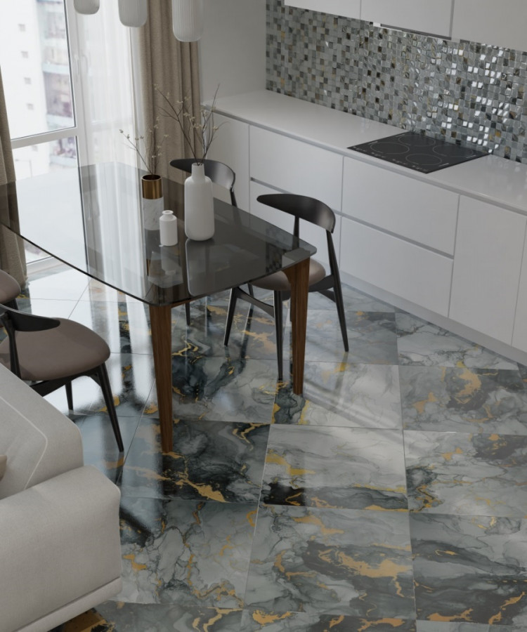 Керамогранит 90x30 Tiziana Gold DG04-01 коричневый глянцевая 9мм Primavera Керамогранит 90x30 Tiziana Gold DG04-01 коричневый глянцевая 9мм Primavera