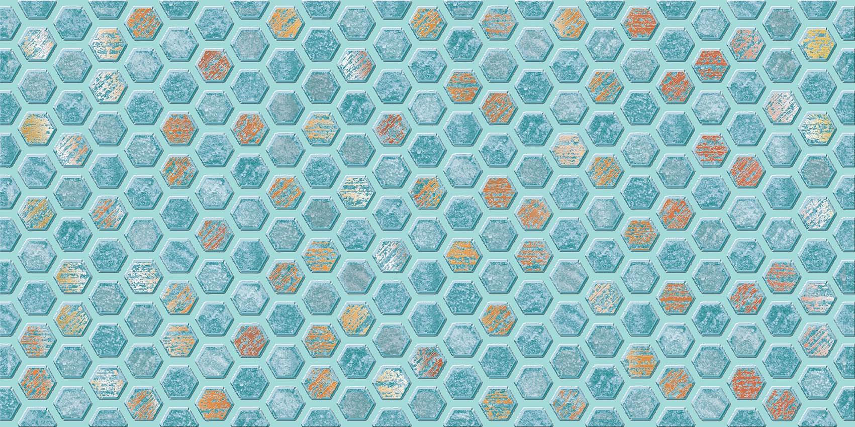 Плитка Axima 60x30 Анкона декор D бирюзовая матовая бирюзовый Плитка Axima 60x30 Анкона декор D бирюзовая матовая бирюзовый