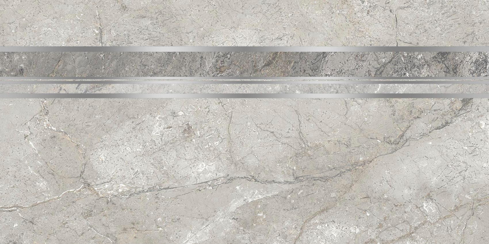 Плитка Axima 60x30 Этна декор D узкая полоса серый матовая Плитка Axima 60x30 Этна декор D узкая полоса серый матовая