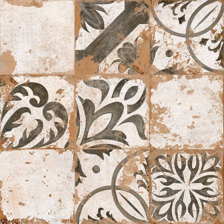 Керамогранит универсальная Memory Gris матовая мультиколор 58x58 10.0мм El Molino Керамогранит универсальная Memory Gris матовая мультиколор 58x58 10.0мм El Molino