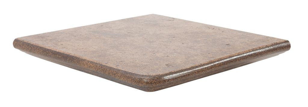 Ступень клинкер Exagres 33x33 14мм Metalica Purple 328 Флорентийская Угловая Cartabón Fiorentino R9 противоскользящая коричневый Ступень клинкер Exagres 33x33 14мм Metalica Purple 328 Флорентийская Угловая Cartabón Fiorentino R9 противоскользящая коричневый