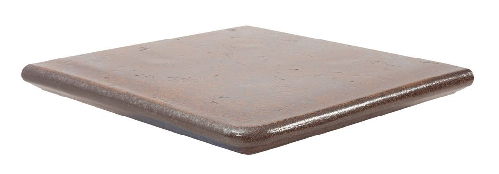 Ступень клинкер Exagres 33x33 14мм Metalica Vulcano 329 Флорентийская Угловая Cartabón Fiorentino R9 противоскользящая коричневый Ступень клинкер Exagres 33x33 14мм Metalica Vulcano 329 Флорентийская Угловая Cartabón Fiorentino R9 противоскользящая коричневый