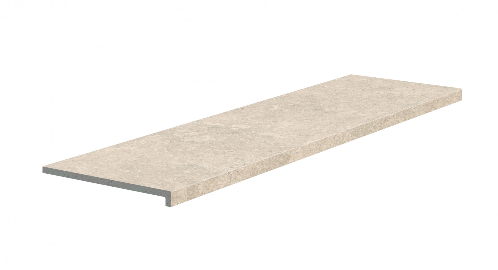 Ступень керамогранитная Exagres 120x33 Bedford Sand Кантиковая R12/C противоскользящая бежевый 12мм Ступень керамогранитная Exagres 120x33 Bedford Sand Кантиковая R12/C противоскользящая бежевый 12мм