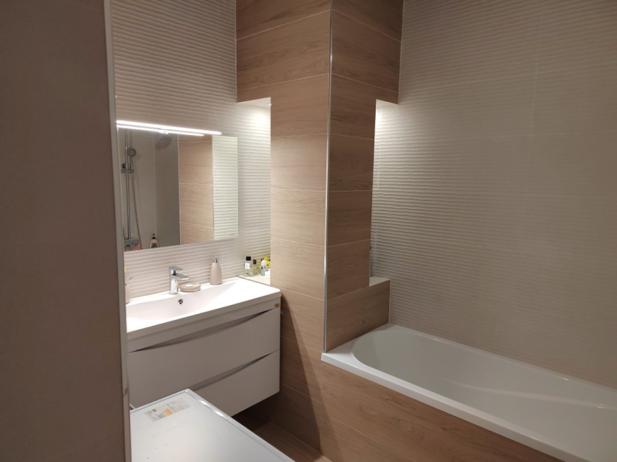 Плитка настенная 90x30 Лайт Стоун бежевая матовая Argenta Плитка настенная 90x30 Лайт Стоун бежевая матовая Argenta